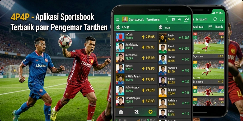 Tampilan gameplay Sportsbook yang menarik di aplikasi 4P4P.