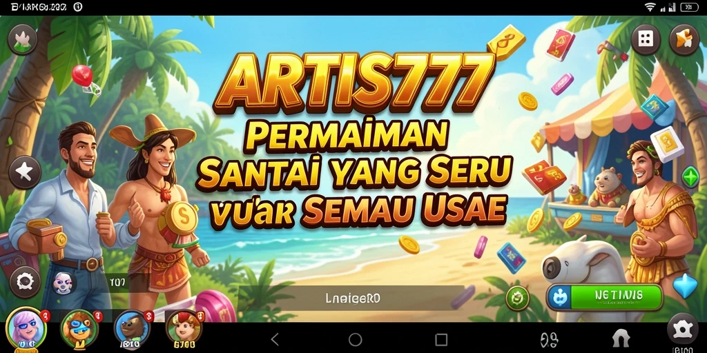 Tangkapan layar menunjukkan kualitas grafis dan gameplay dari ARTIS777.