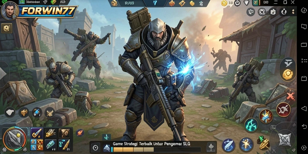 Tampilan menarik dari gameplay FORWIN77 yang penuh strategi.