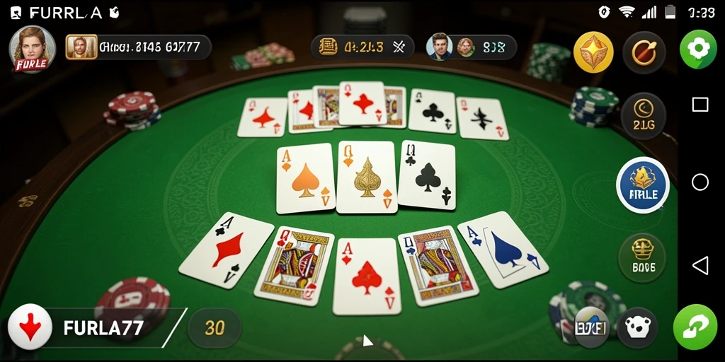 Gameplay seru dan interaktif dari FURLA77 di Gaple.