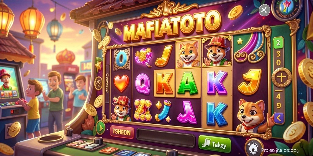 Tampilan gameplay MAFIATOTO yang seru dan menghibur di layar.