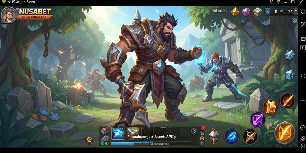 Tampilan menarik dari gameplay seru di NUSABET.